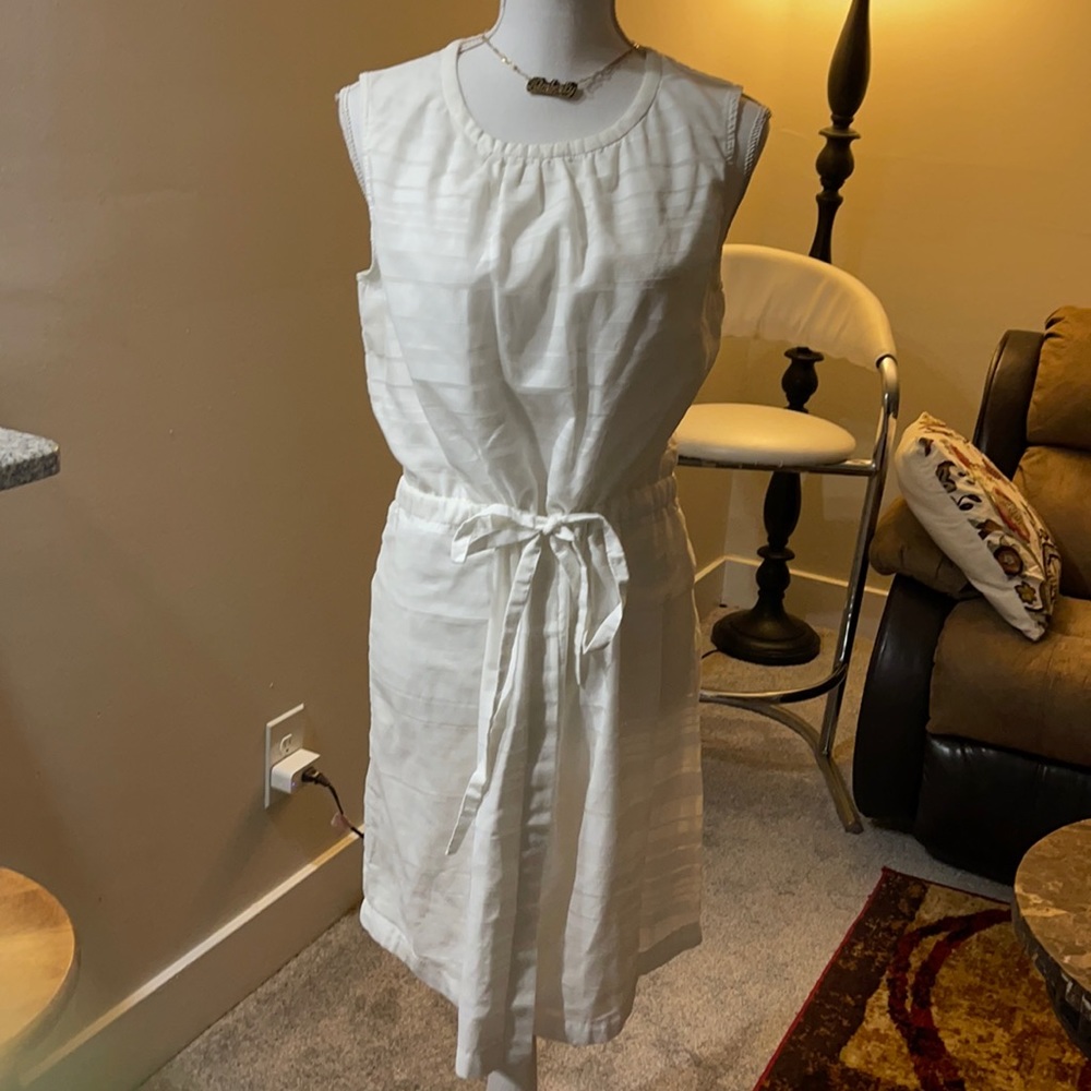 Gap white dress